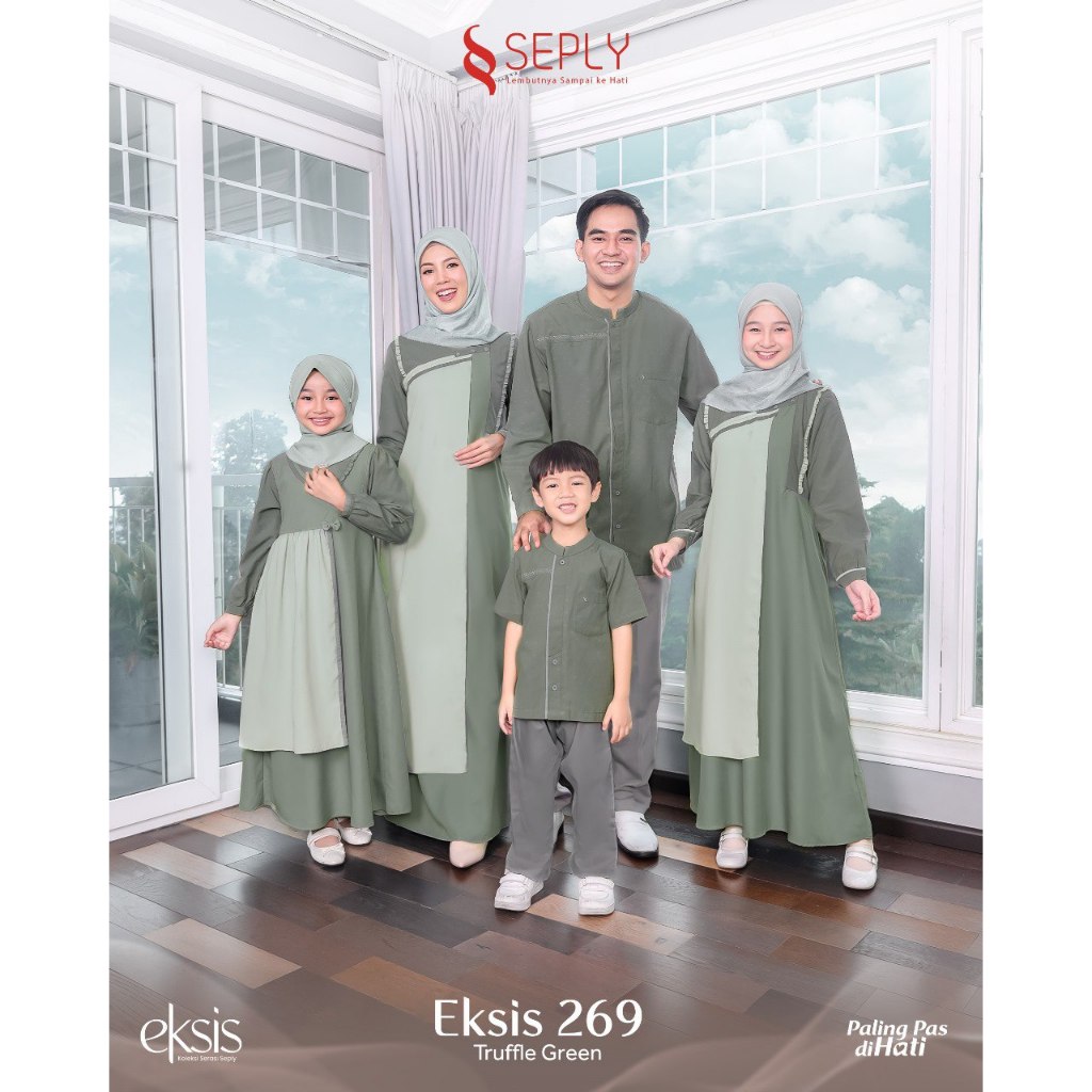 SARIMBIT KELUARGA TERBARU SEPLY EKSIS 269 TRUFFLE GREEN MEYRA 241, KASEO 219, SELIA 156, KLIKO 157