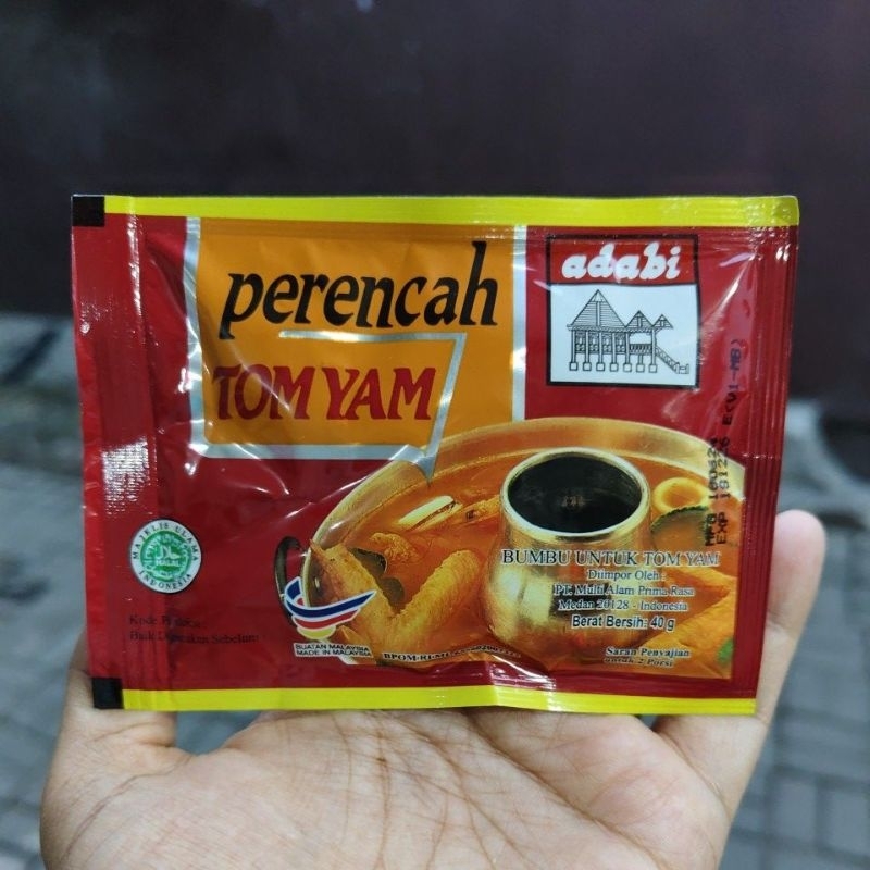 

Adabi Perecah Tom Yam | Bumbu Tomyam 40 gr