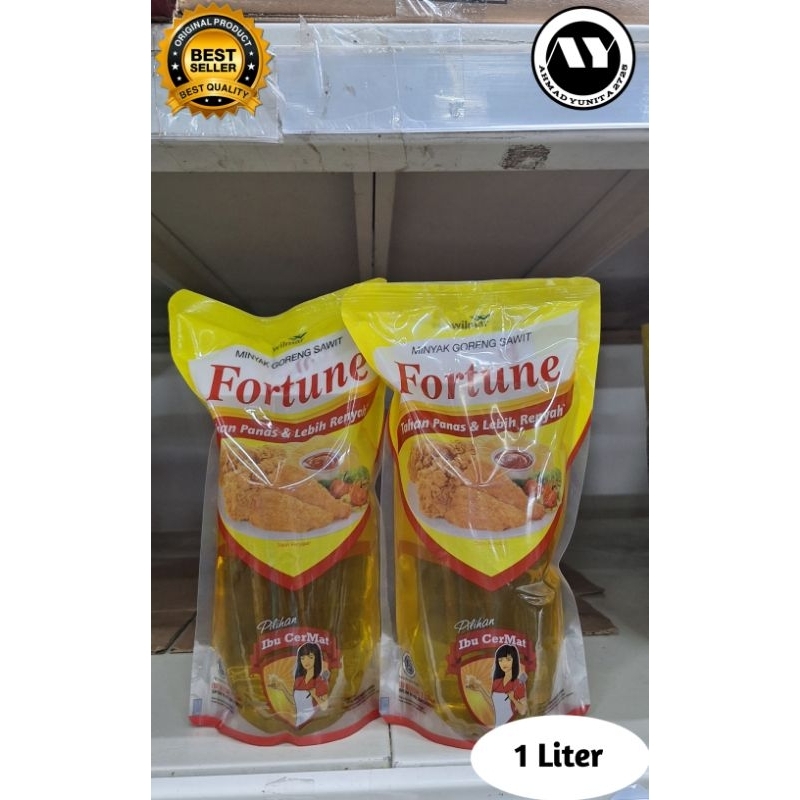 

minyak goreng fortune 1 Liter kemasan pouch