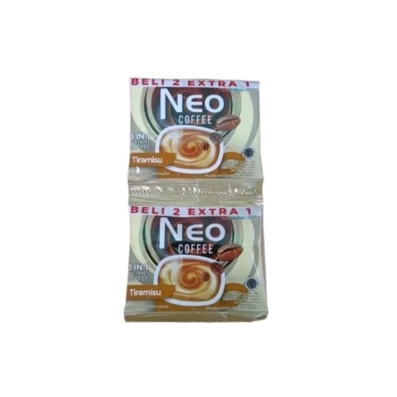 

Kopi Neo 20gr 1 Pack Isi 9 Saset