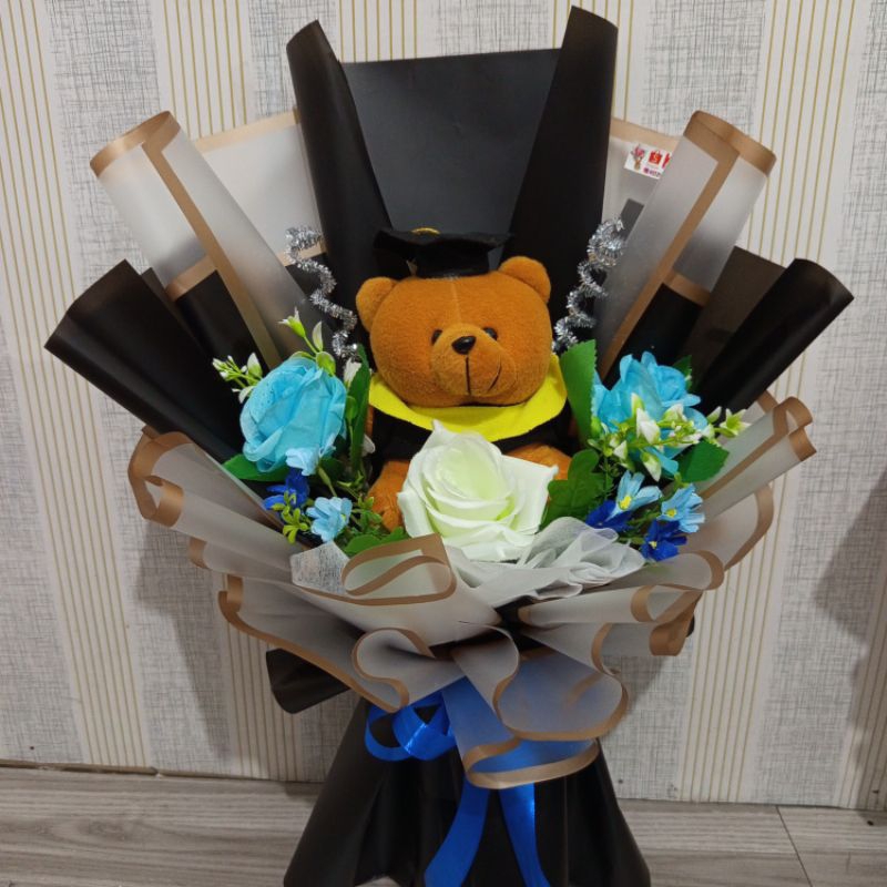 Promo Buket Bunga Pria , Cowok, Laki laki , buket wisuda