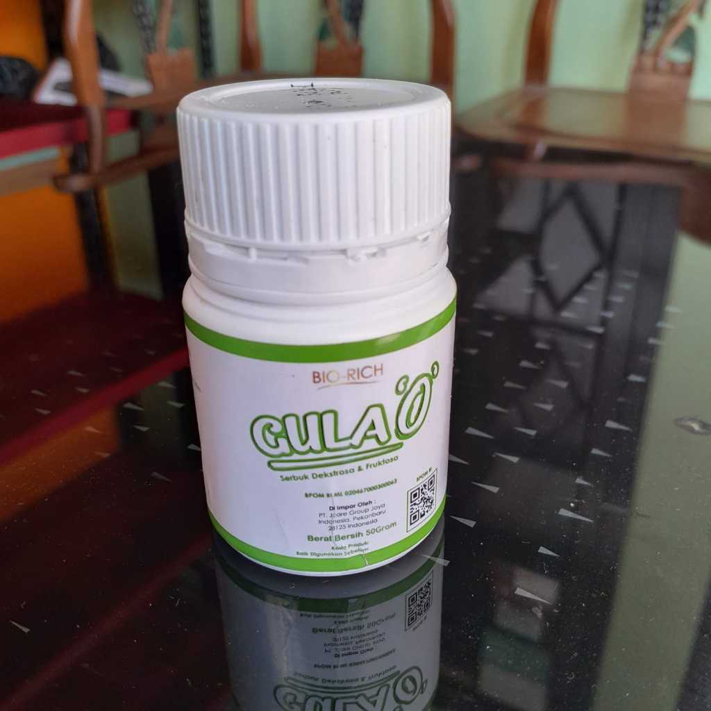 

GULA BIORICH | GULA O | PEMANIS PENGGANTI GULA NOL KALORI | MENJAGA KESEHATAN DAN BAIK BUAT PENDERITA DIABETES | KEMASAN 1 BOTOL 50 GRAM