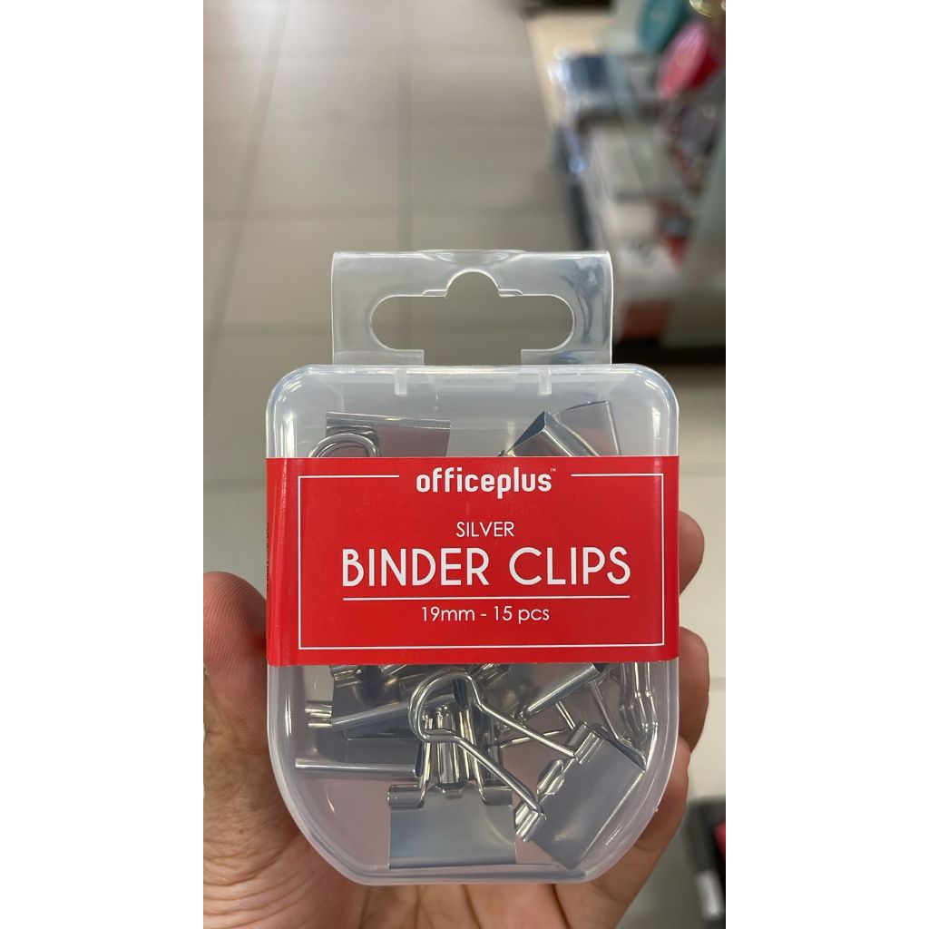 

Gramedia - OFFICE-P BINDERCLIP 19 SILVER OP-BC19SLV