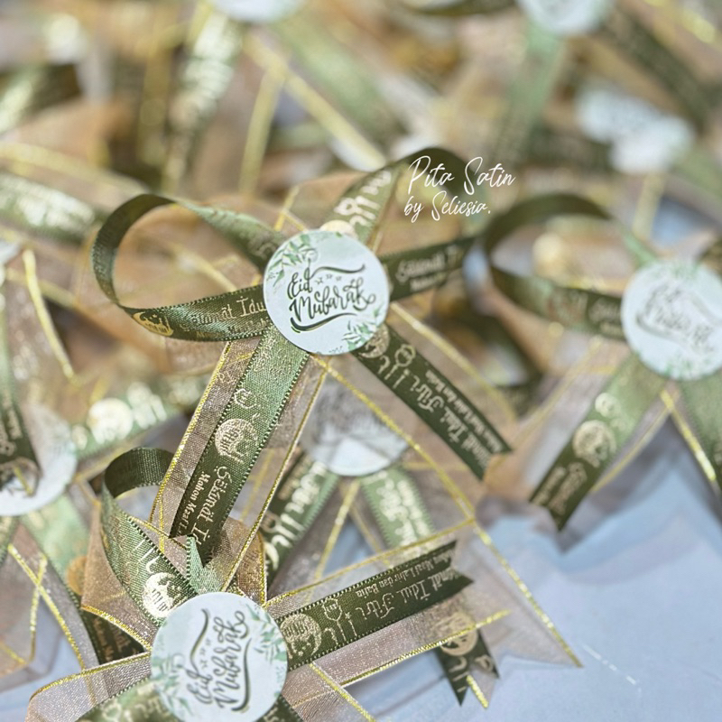 

PITA SATIN EID MUBARAK | PITA HAMPERS IDUL FITRI | PITA HAMPERS | PITA SOUVENIR | PITA JADI SIAP PAKAI (MIN 10PCS)