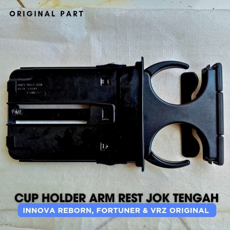 CUP HOLDER ARM REST JOK TENGAH INNOVA REBORN & FORTUNER VRZ SRZ ORIGINAL