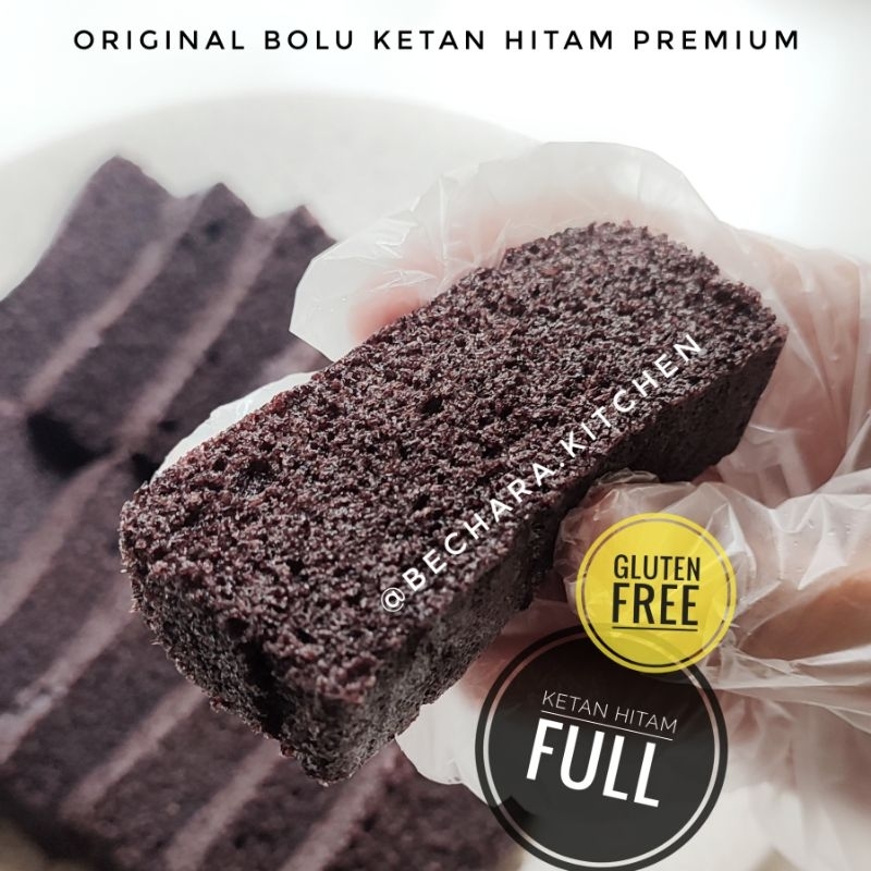 

Gluten Free Bolu Ketan Hitam Premium