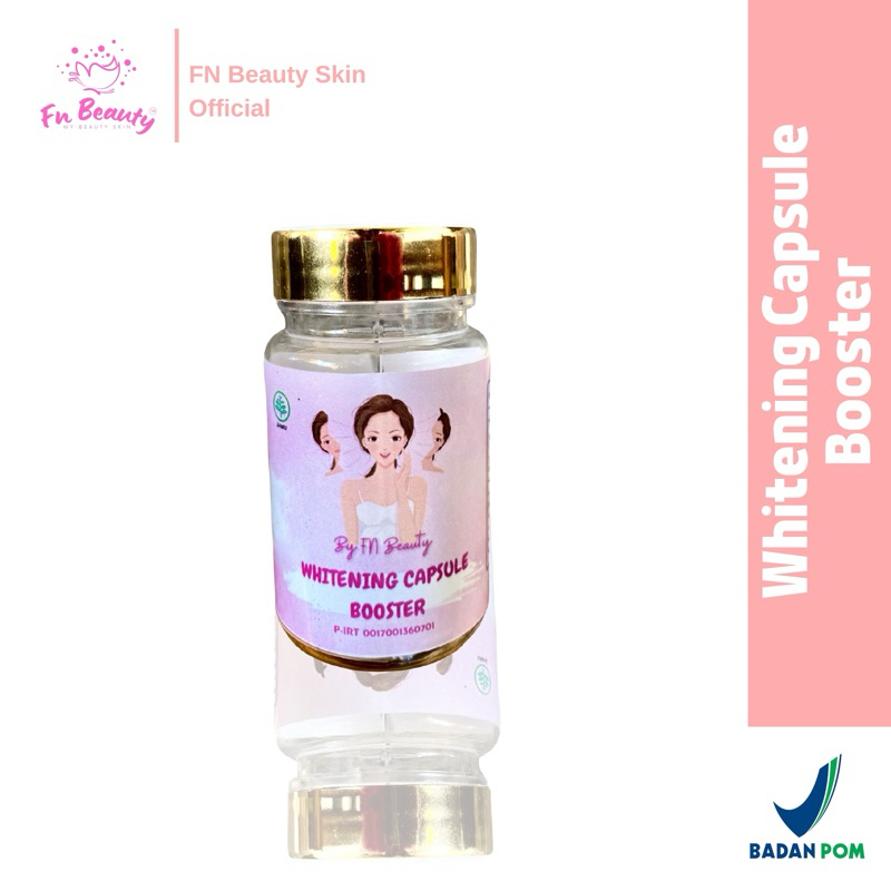 FN Beauty Whitening Capsule Booster | Capsule Pemutih Kulit & Pencegah Jerawat