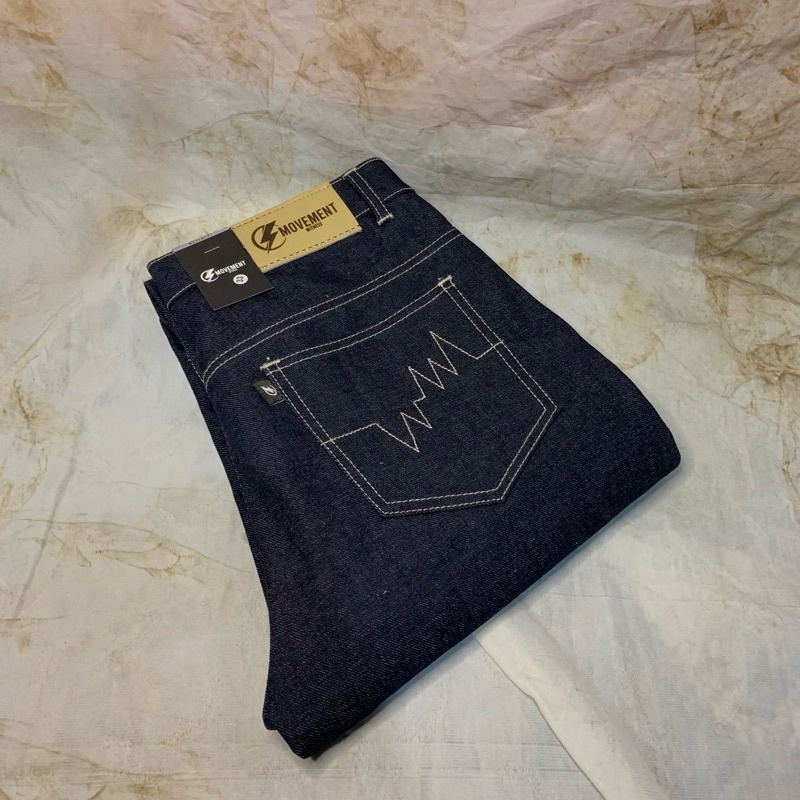 CELANA DENIM SELVEDGE RAW DENIM PRIA MURAH