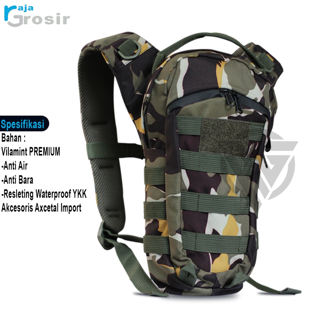 Tas Hydropack Army loreng Brimob Premium