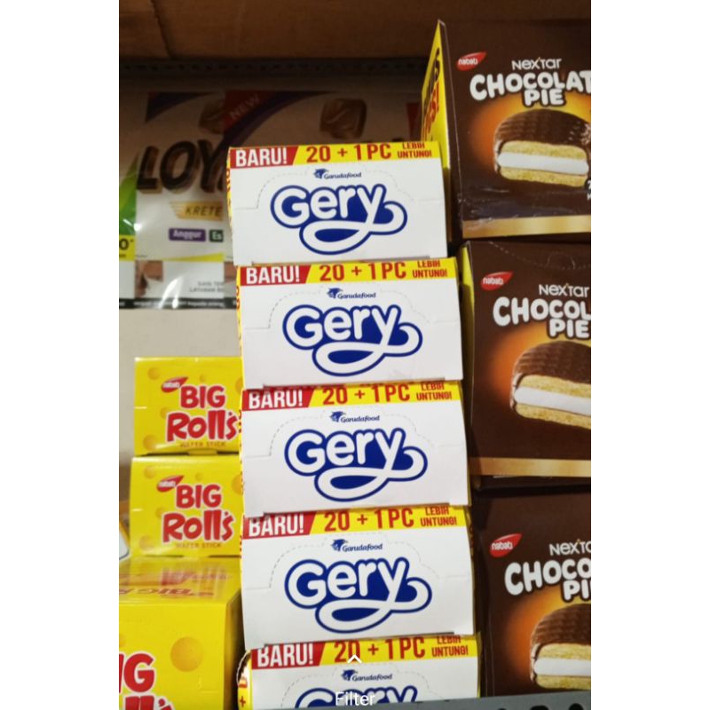 

GERY SALUT WAFER ROLL 1 BOX ISI 20 PCS