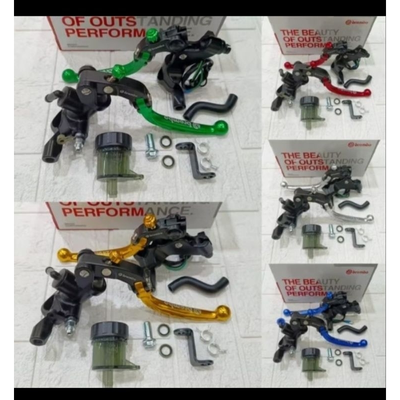 Master rem brembo  acossato copy rcb s1 set kanan kiri  universall all motor honda yamaha brembo aco