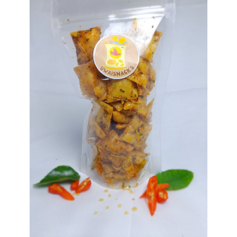 

Keripik Pangsit Uwaisnack's 200gr