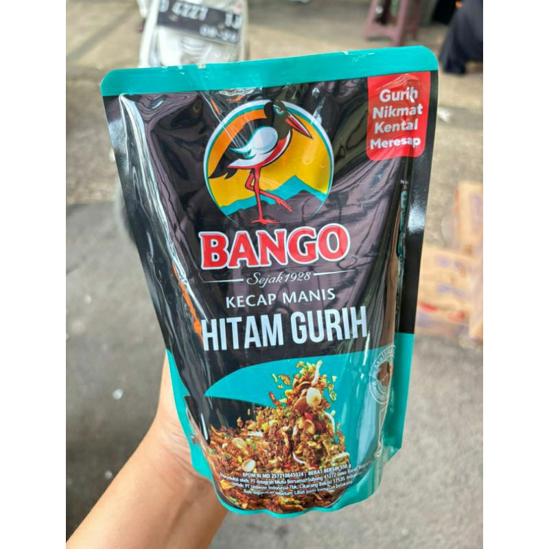 

Kecap Bango kecap manis Hitam Gurih 550 gr