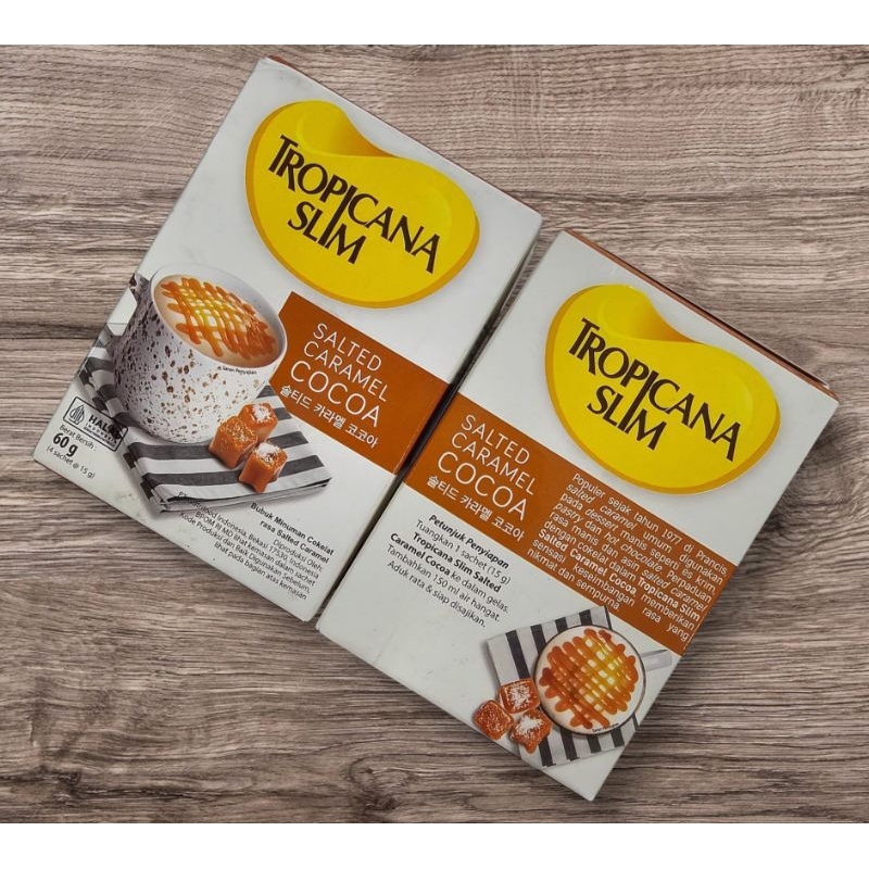 

Tropicana Slim Salted Caramel Cocoa 60 gr