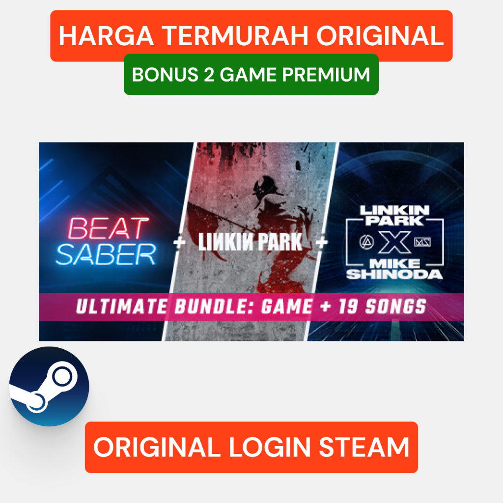 Beat Saber + Linkin Park x Mike Shinoda Ultimate Bundle Original Game Steam VR - Game Virtual Realit
