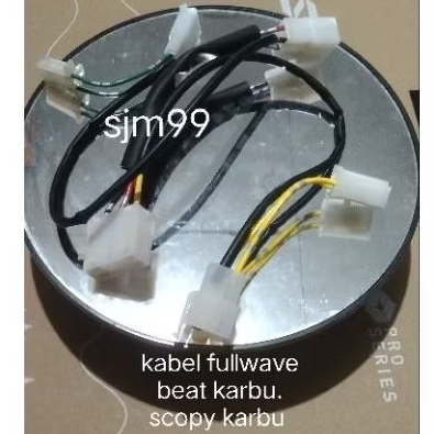 kabel fullwave beat karbu Scoopy karbu, soket PNP kiprok nmax