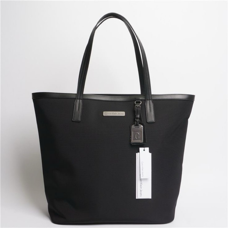 Calvin Klein Jeans Tote Bag 0005 - Big Size - Black | Preloved