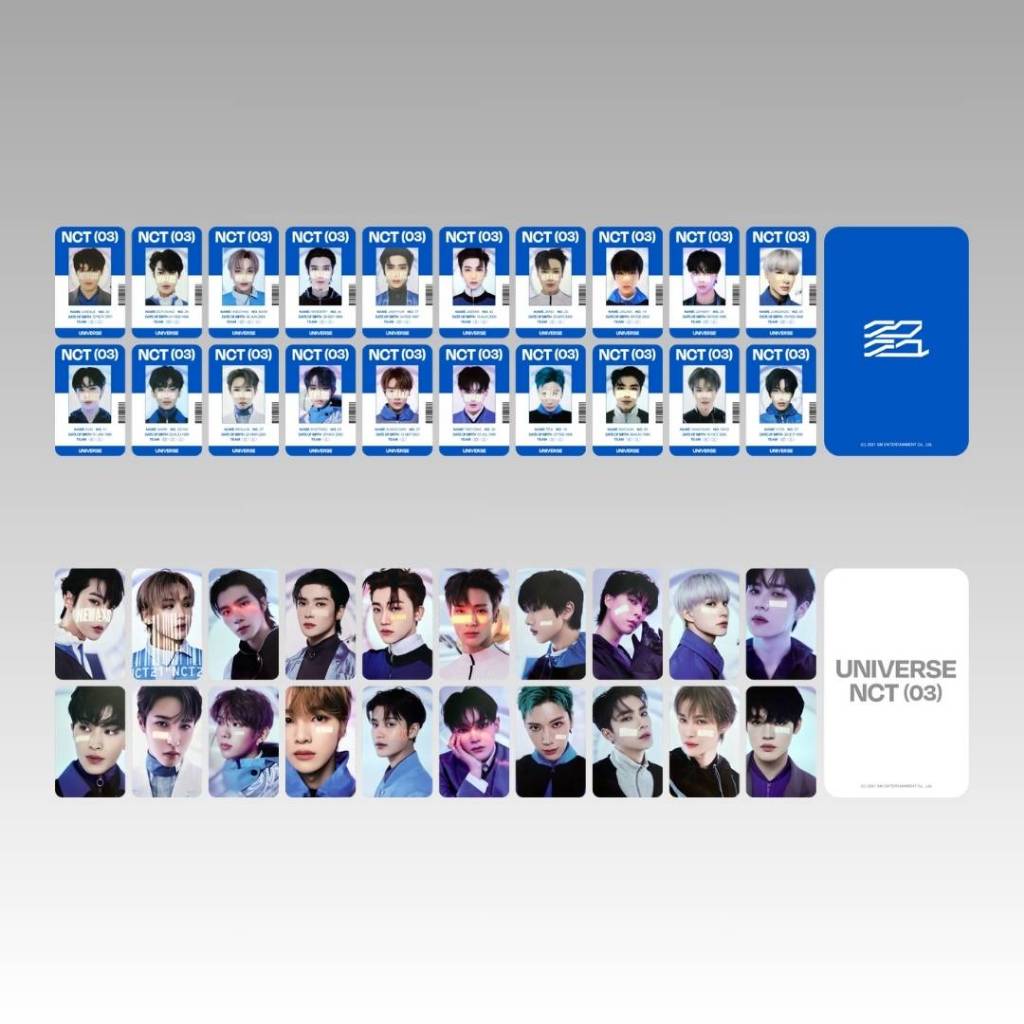Photocard NCT Universe Trading Matching Card Premium