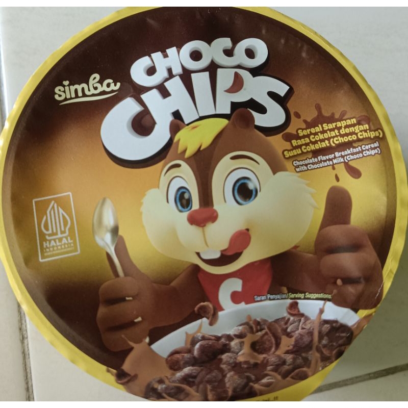 

simba choco chips cup 20 gr