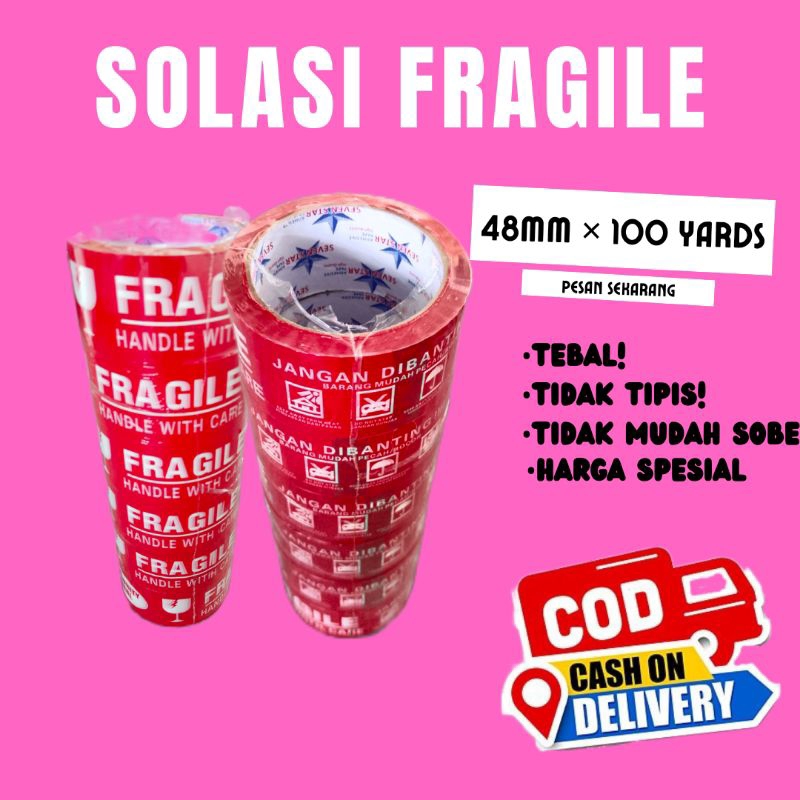 

solasi FRAGILE seven star 48 mm × 100 yards
