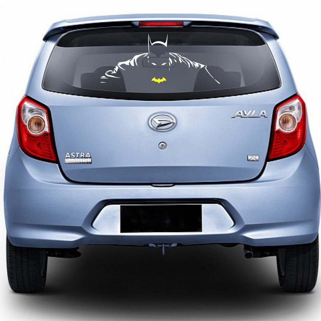 Stiker Batman Joker Mobil Cutting sticker kaca mobil Batman Joker