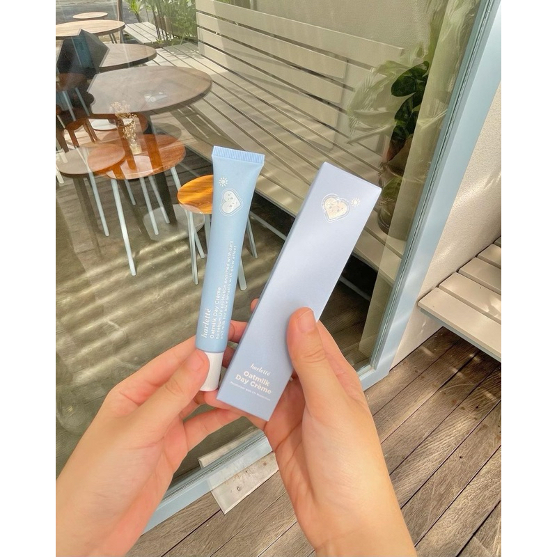 Harlette Oat Milk Day Cream I Cream Tone Up Wajah I Harlette I Preloved