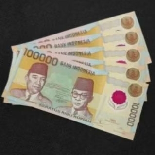 UIG33  100000 POLYMER INDONESIA TAHUN 1999 UNC / GRESS