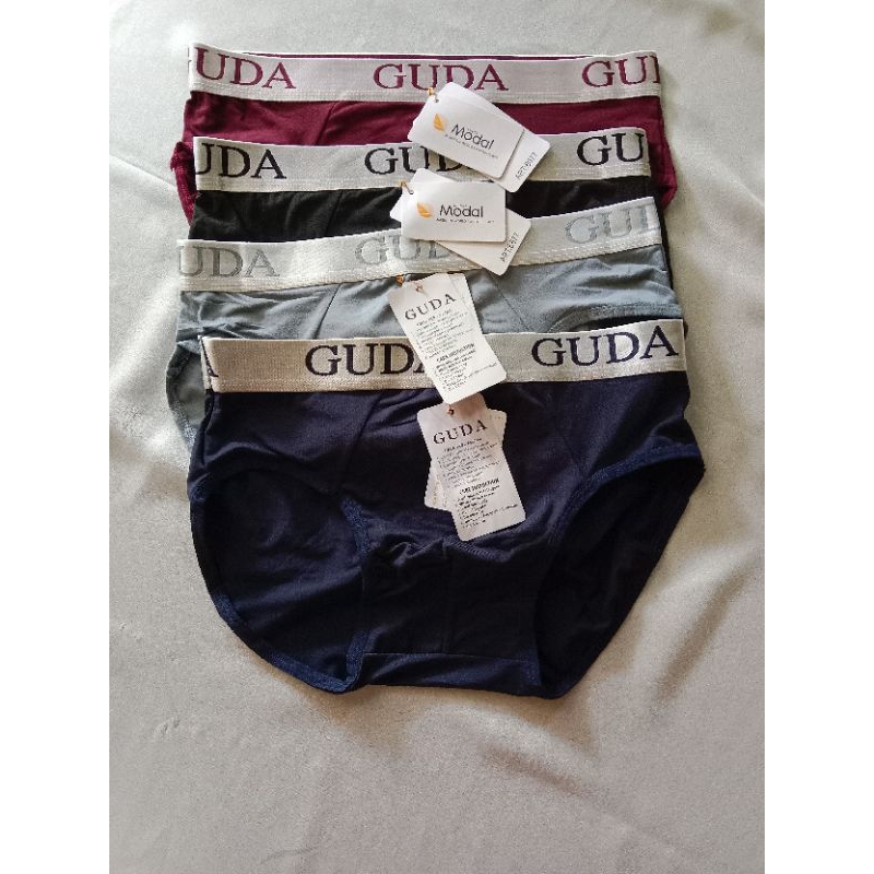 3pcs Celana Dalam CD Pria Merk GUDA