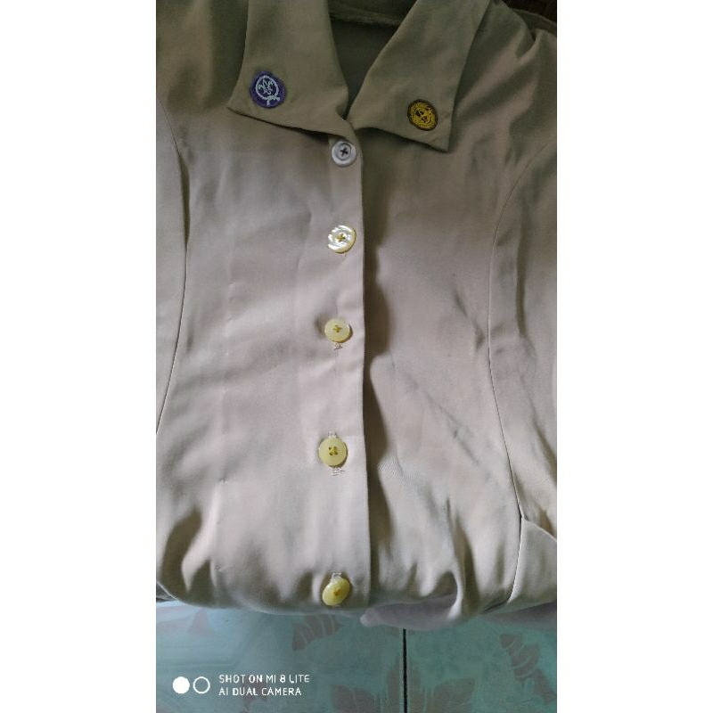 Seragam Pramuka Guru BEKAS PAKAI