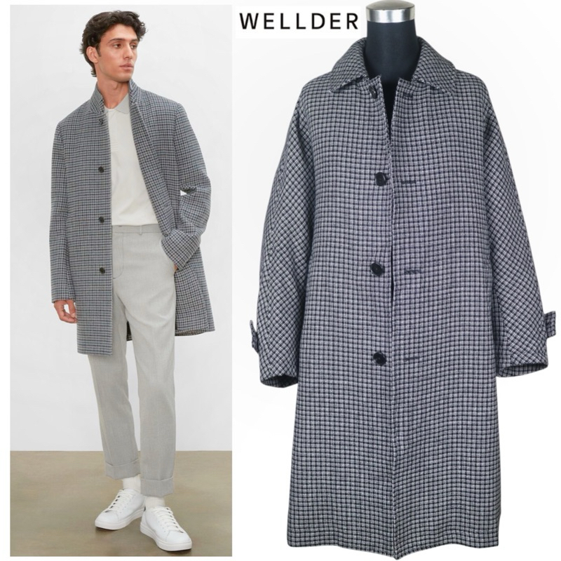 Premium men wool coat brand Wellder
