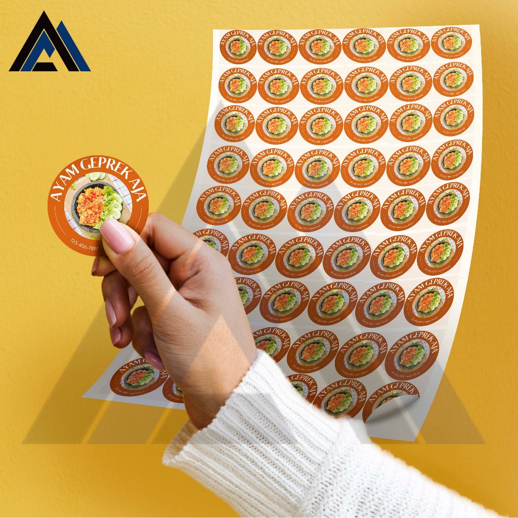 

Stiker Vynil Label Kemasan (Anti air)