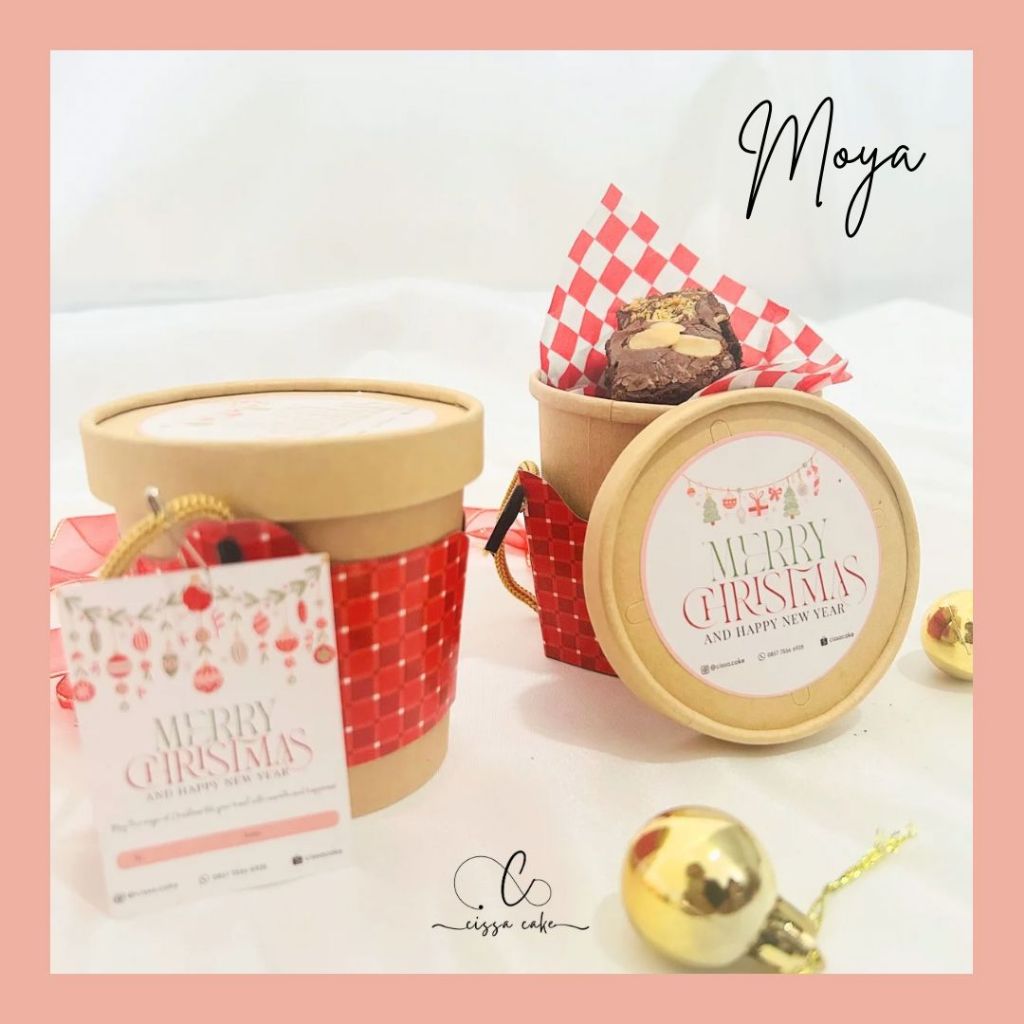 

Christmas Hampers Moya / Hampers Natal Fudgy Brownie Bites / Parsel Natal / Fudgy Brownie Bites by Cissa Cake