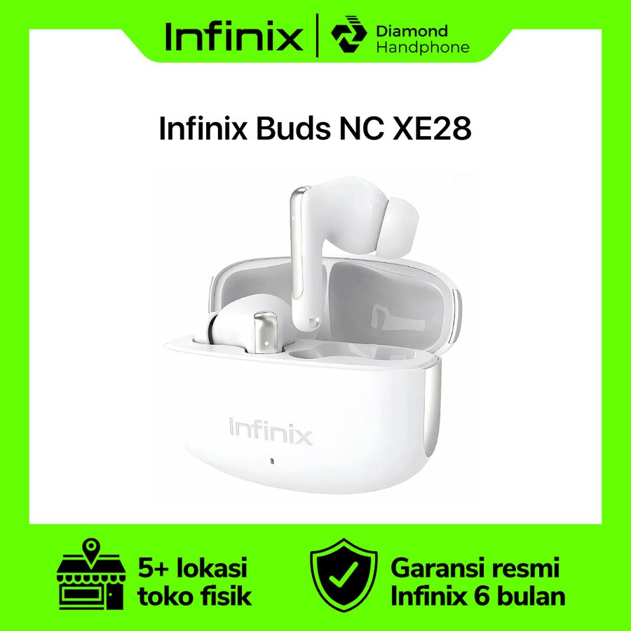 Infinix Buds NC XE28 TWS Bluetooth Earbuds Earphone