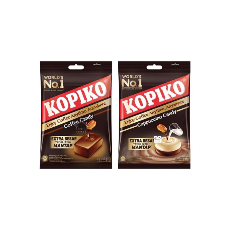 

PERMEN KOPIKO & KOPIKO CAPUCINO 1zak ISI 50pcs