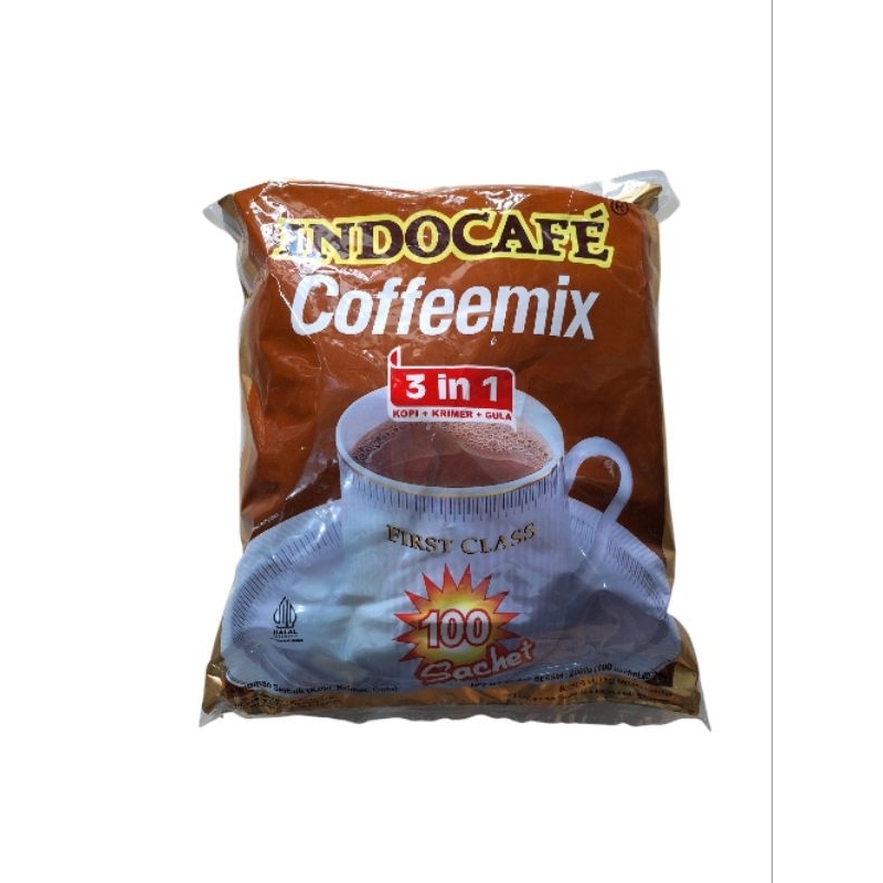 

Kopi Indocafe Coffemix 1 Bal Isi 100pcs × 20gr