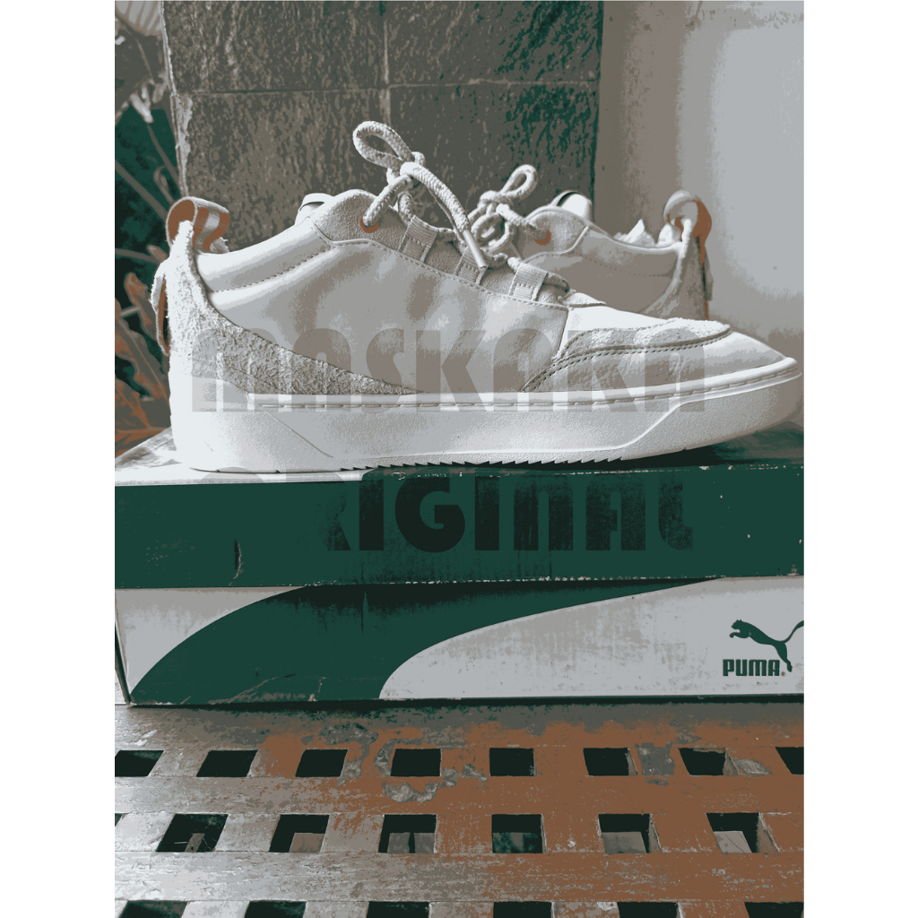 SEPATU PUMA SNEAKERS PUMA ORIGINAL CALI ZERO DEMI SATELLITE SILVER GRAY