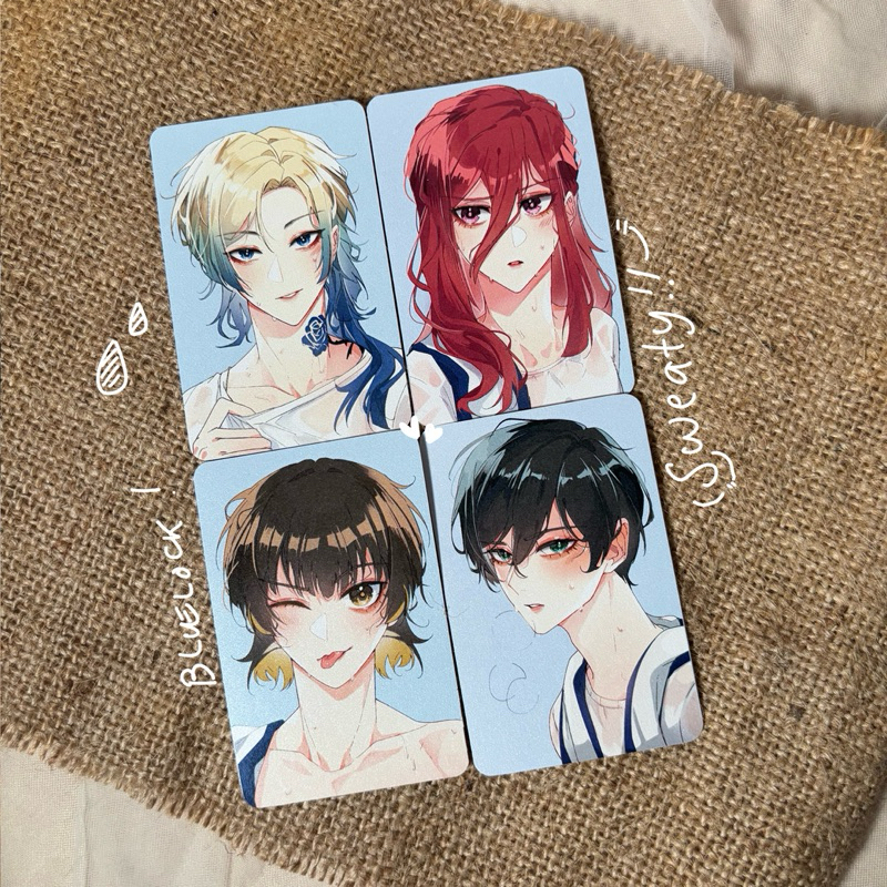 [PEGELMAS MERCH] PHOTOCARD SET GENSHIN IMPACT HONKAI STAR RAIL BLUE LOCK HAIKYUU