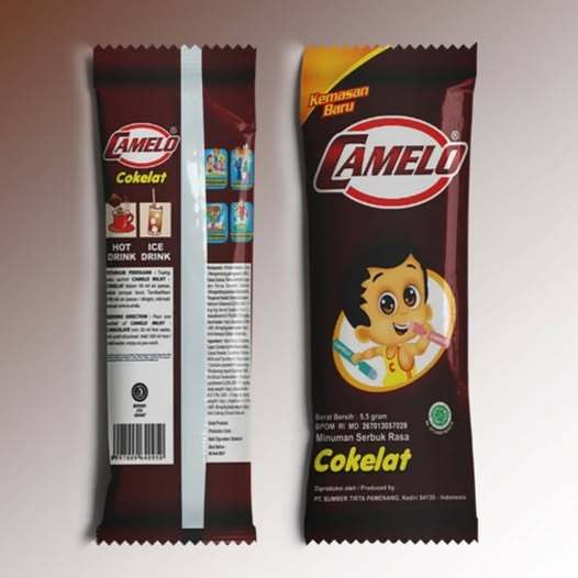 

Camelo Rasa Coklat isi 1 pack/ 240 pcs