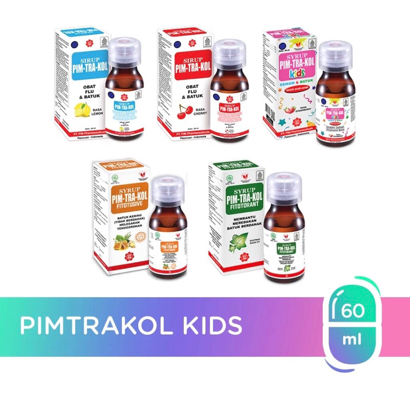 

PIM TRA KOL PIMTRAKOL SYRUP SERIES BATUK 60 ML