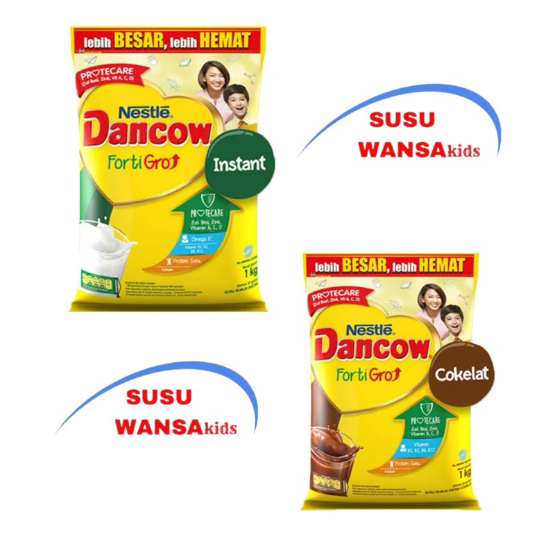 

DANCOW FORTIGRO INSTANT COKLAT 1KG