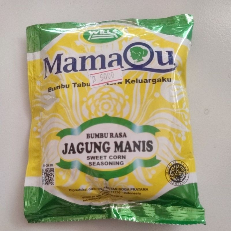 

Wills MamaQu Bumbu Rasa Jagung Manis Sweet Corn Seasoning