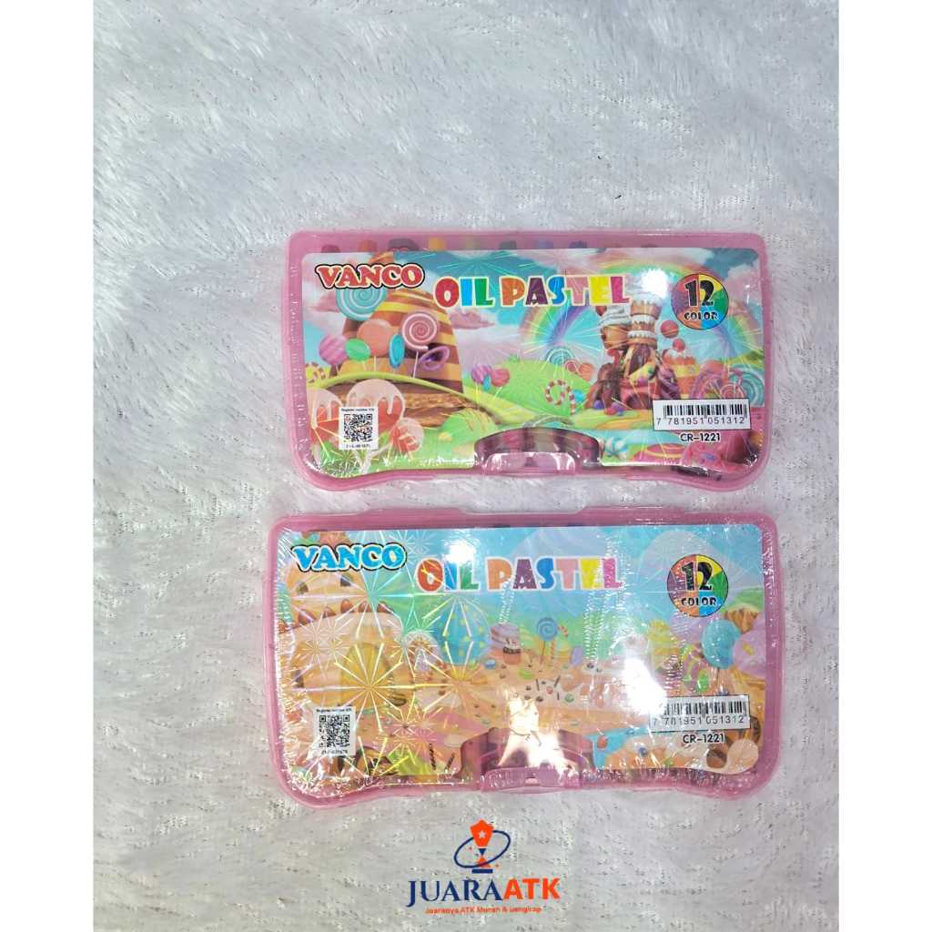 

Oil Pastel Vanco 12 Warna