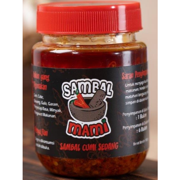 

SambalMami Cumi - Sedang by Rasa Warisan Bunda(180gr)