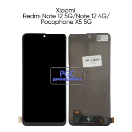 LCD Touchscreen Fullset Xiaomi Redmi Note 12 4G / Note 12 5G / Poco Pocophone X5 5G / 22111317I / 22