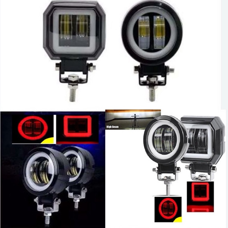 RECOMENDED PROMOLAMPU LED CWL BULAT 2 MATA 2 WATT ANGEL EYE M2  LAMPU FOGLAMP 2 MATA