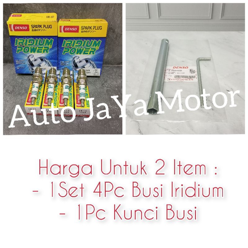 Busi Iridium + Kunci Busi Kijang Kapsul / Super / Grand 5K 7K 1Set
