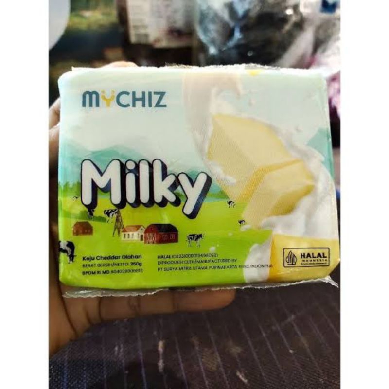 

KEJU MYCHIZ MILKY LEMBUT 250GRAM CHEDAR BALOK