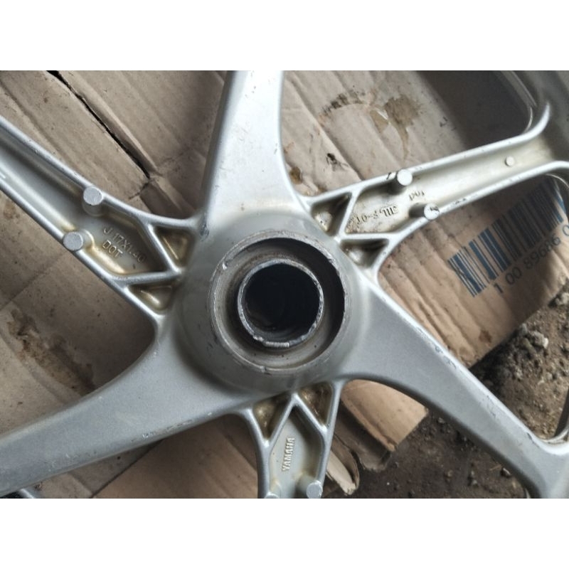 pelek depan belakang Yamaha Jupiter lama Vega lama panel kecil original copotan motor siap pakai no 