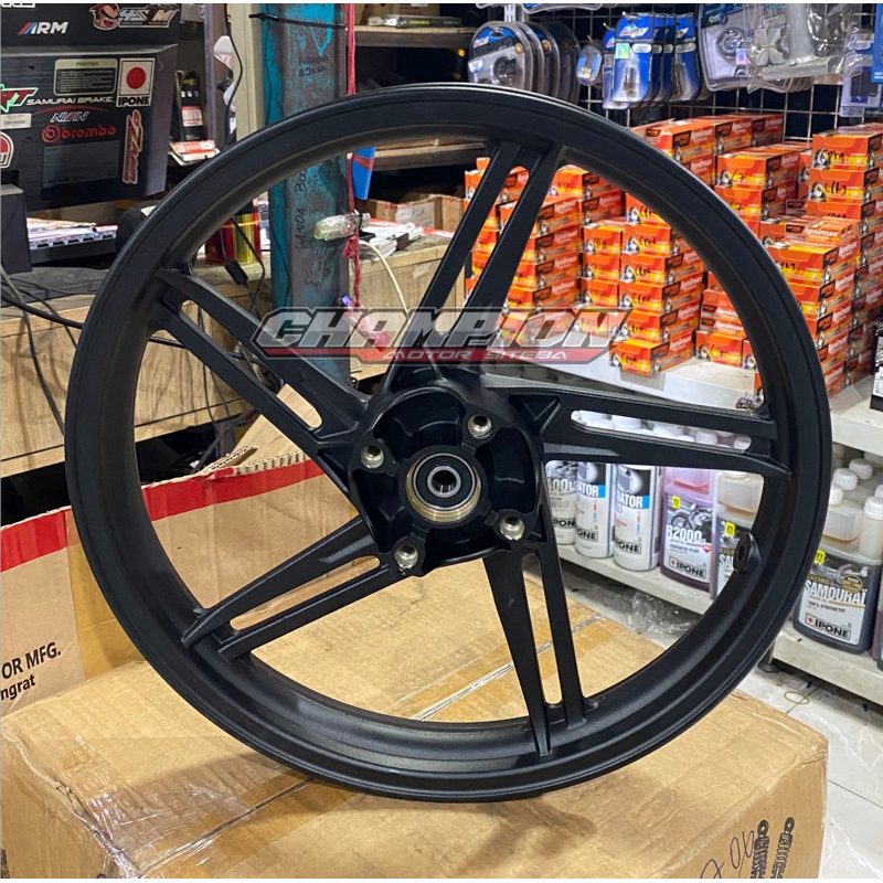 VELG STD STANDAR RING 14 DEPAN BELAKANG BEAT ESP BEAT FI ESP VROSSI