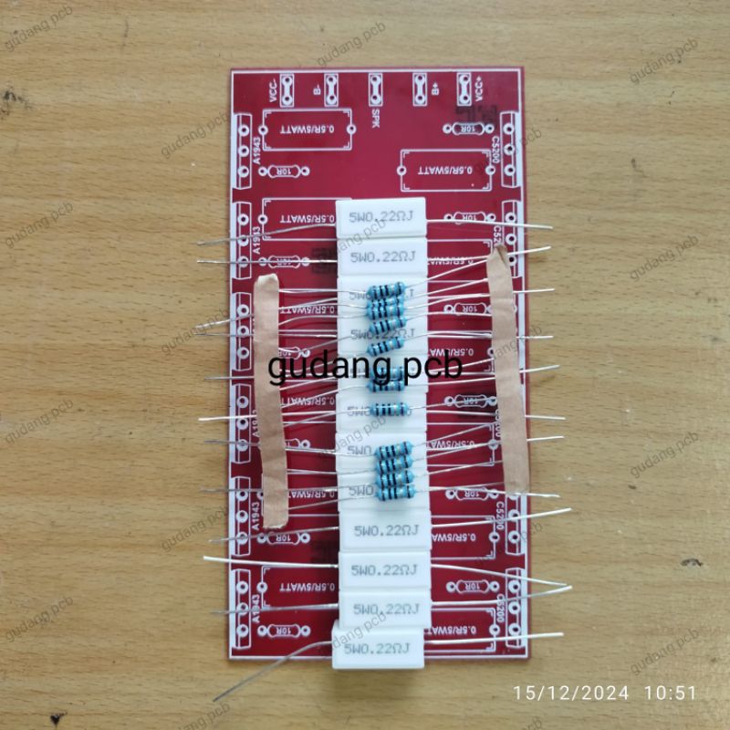 DIY pcb tr toshiba 2u 6 set plus resistor taiwan pcb line pcb transistor pcb final